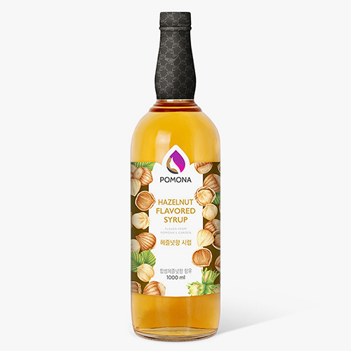 포모나 헤이즐넛 시럽 1000ml