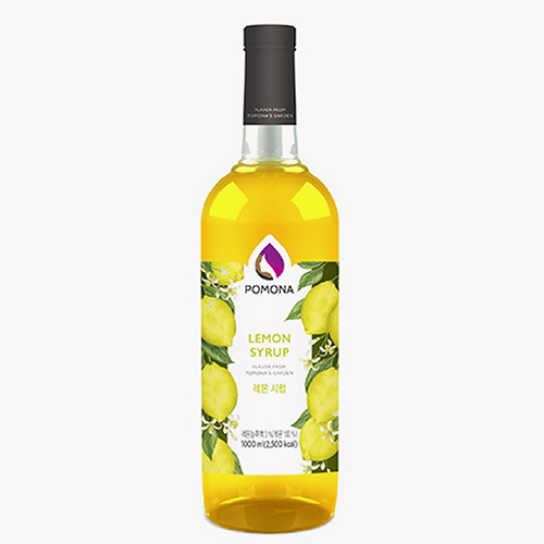 포모나 레몬 시럽 1000ml