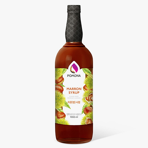 포모나 마론 밤 시럽 1000ml