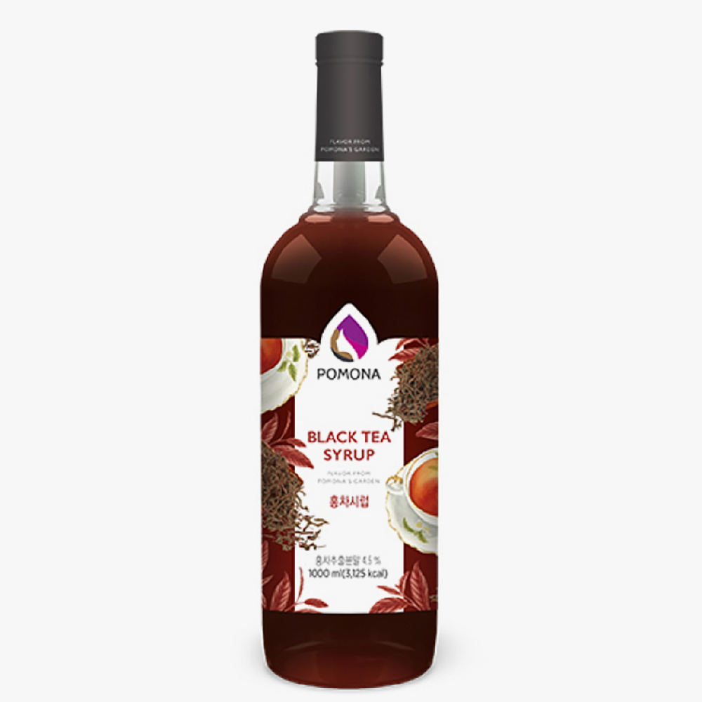 포모나 홍차 시럽 1000ml