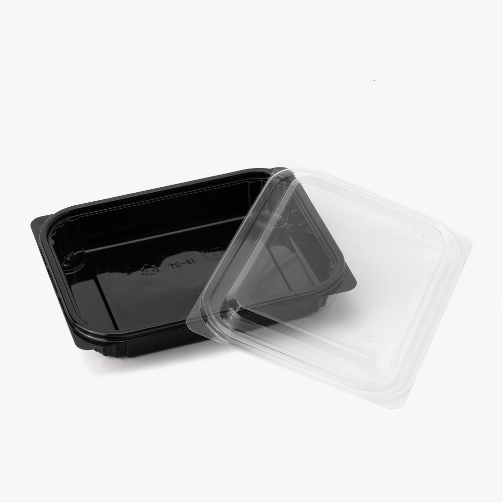 샐러드 뚜껑+용기 세트 IP-212 (블랙) x 600개