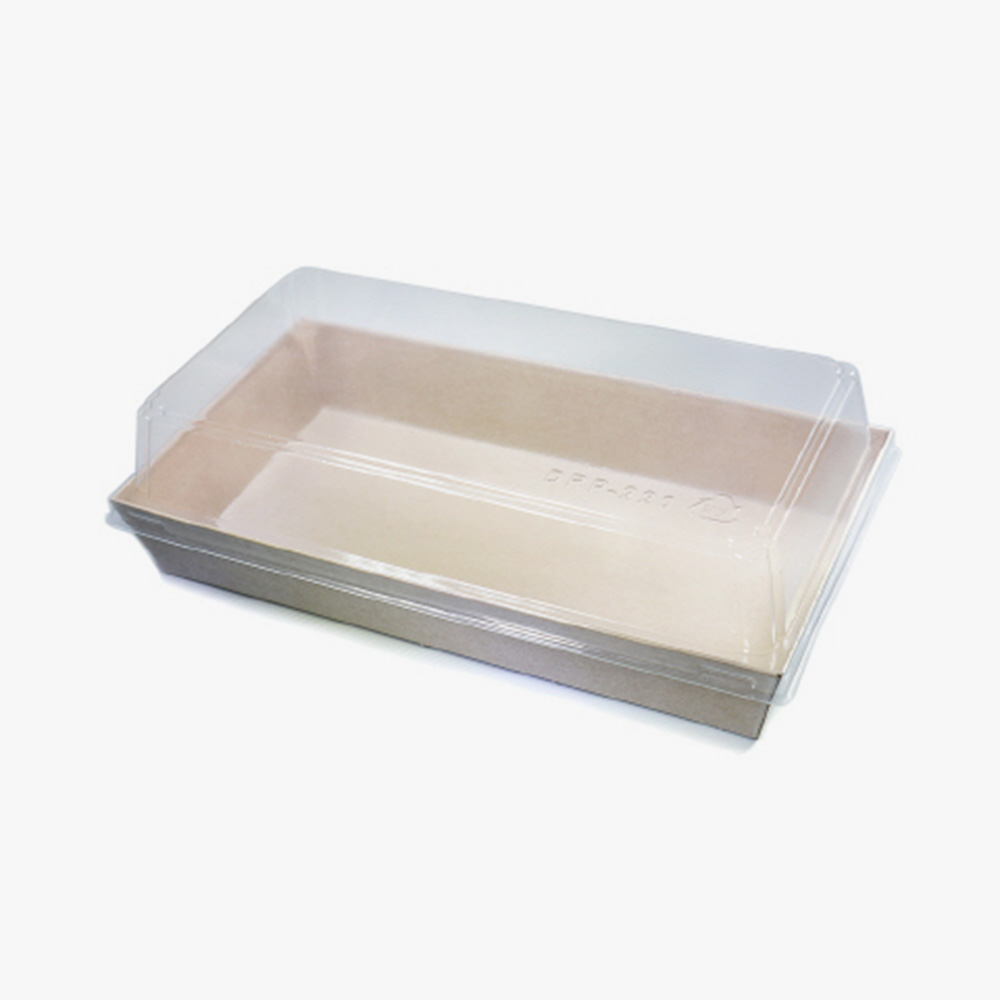 샌드위치 사각트레이 DRP-12-크라 세트 x 400개