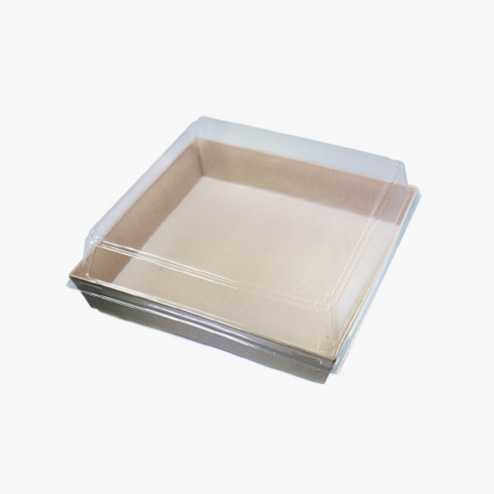 샌드위치 사각트레이 DRP-14-크라 세트 x 400개