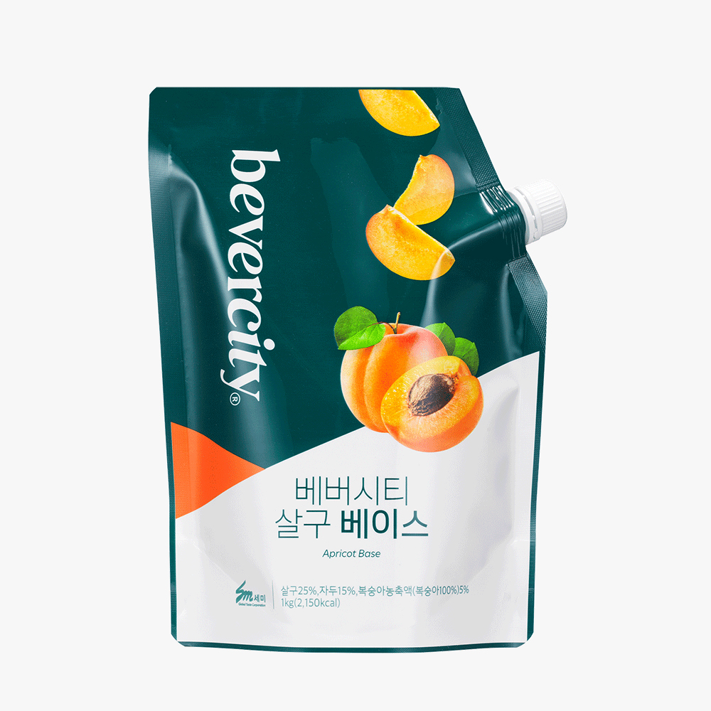세미 베버시티 살구 베이스 1kg