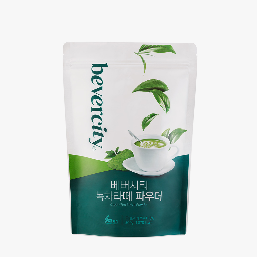 세미 녹차라떼 500g