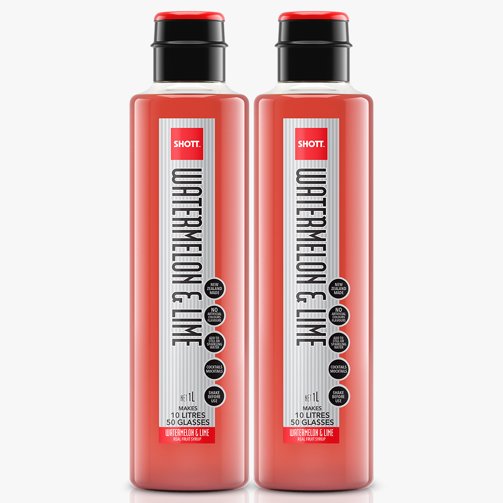 SHOTT 샷 워터멜론&라임 1000ml x 2