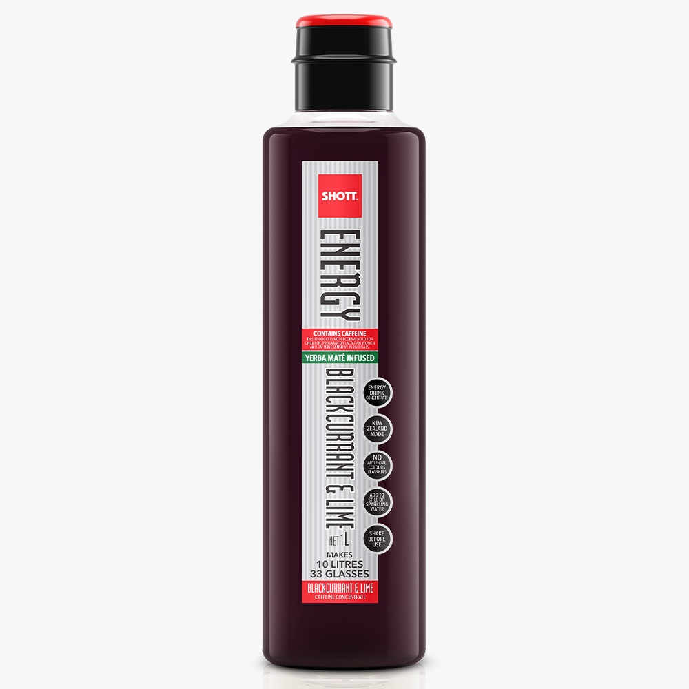 SHOTT 샷 에너지 블랙커런트&라임 1000ml