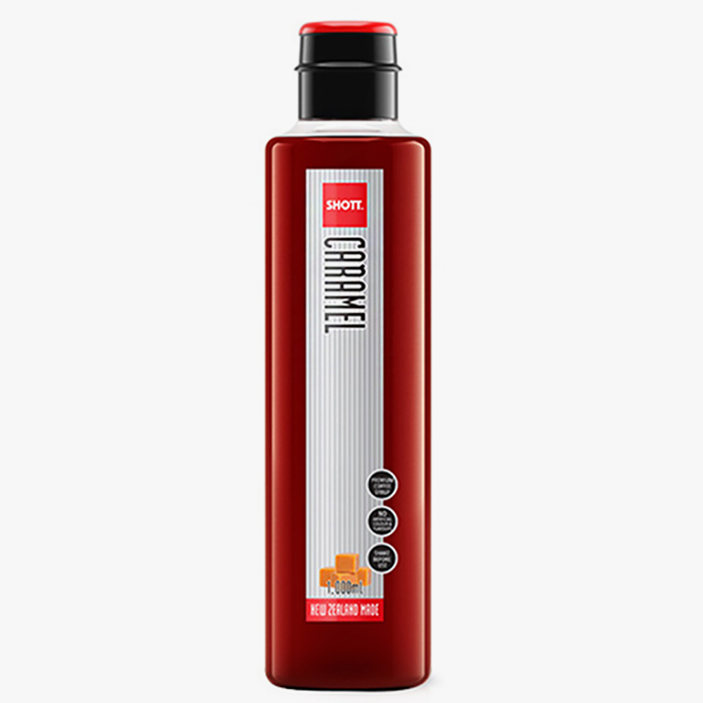 SHOTT 샷 카라멜향 시럽 1000ml