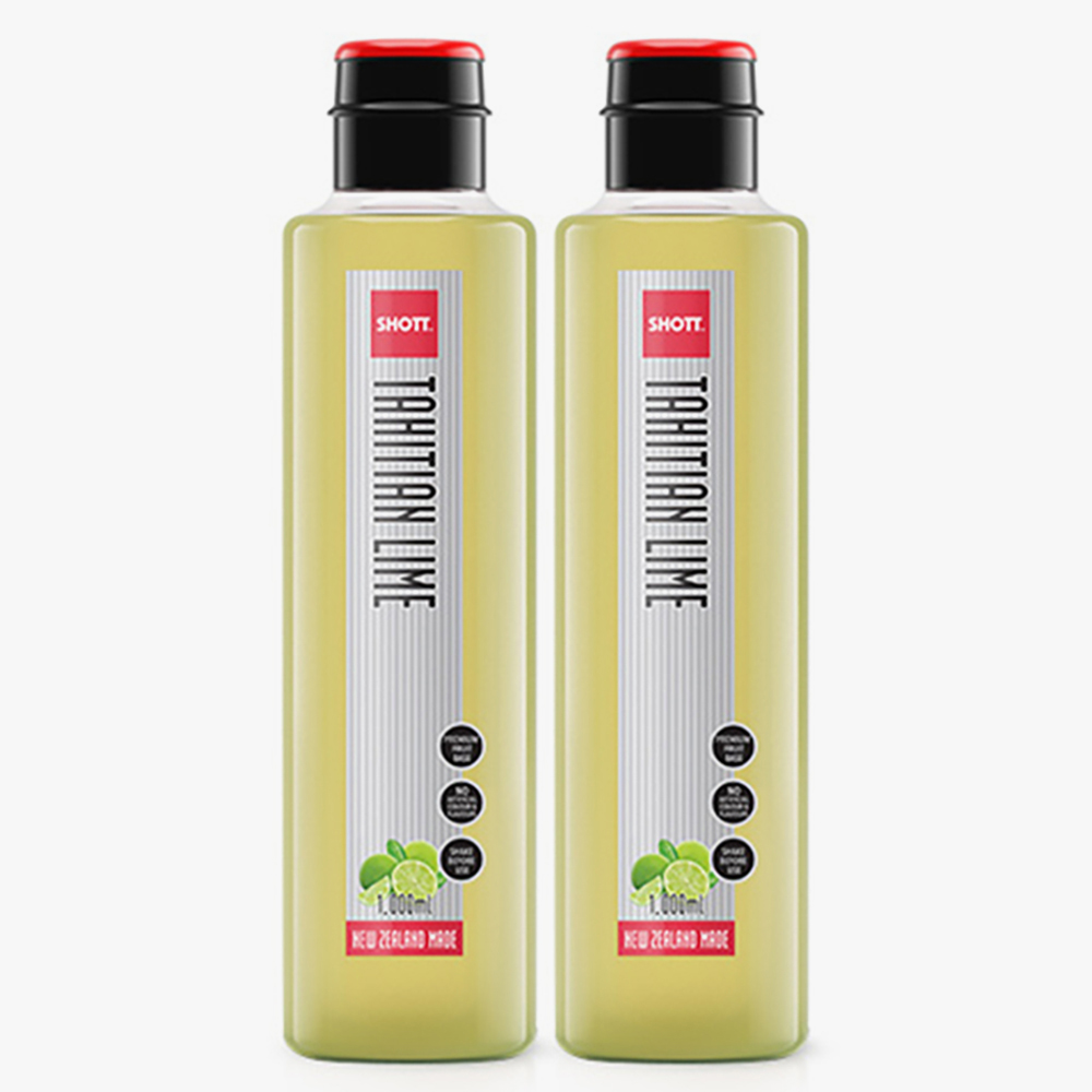 SHOTT 샷 타히시안 라임 1000ml x 2