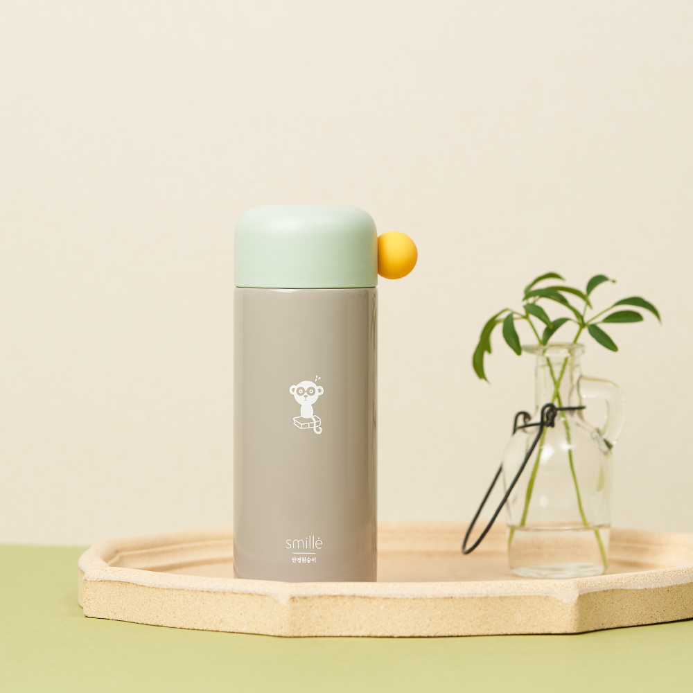 스밀레 드링크 이지 텀블러 350ml (그레이)