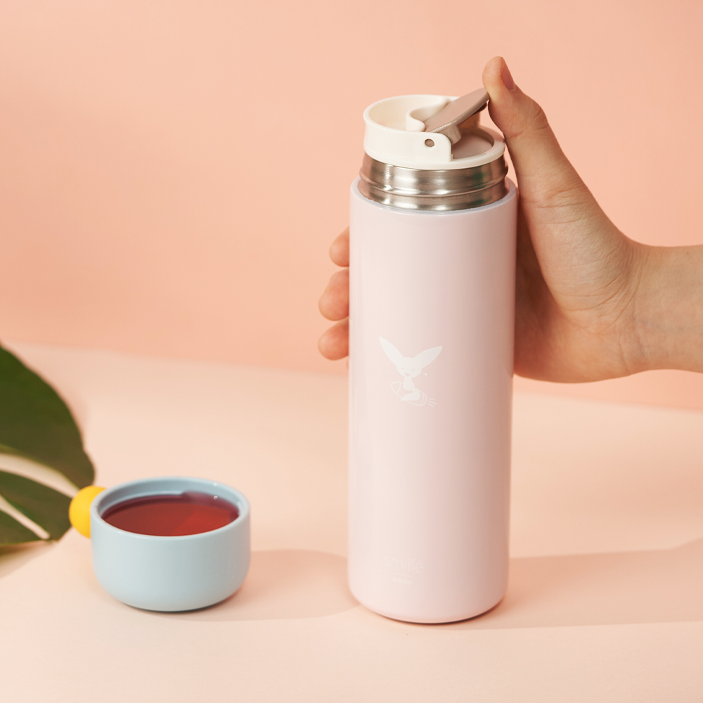 스밀레 드링크 이지 텀블러 450ml (핑크)