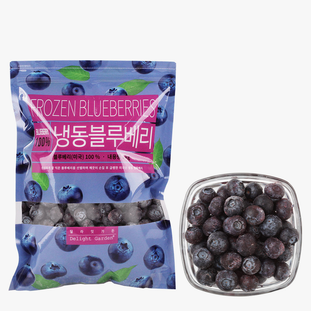 솜 냉동 블루베리 1kg X 4