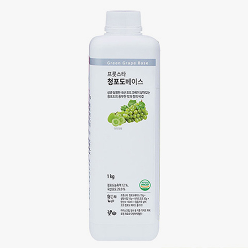 솜 프룻스타 청포도 에이드 베이스 1kg X 3