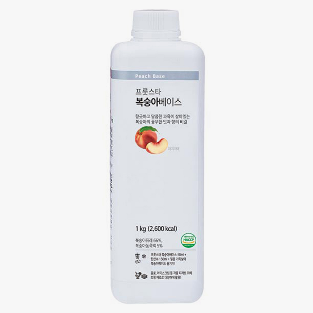 솜 프룻스타 복숭아 베이스 1kg X 3