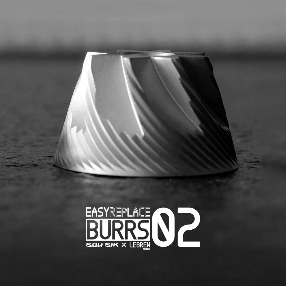 소식 P-1 그라인더 스탠다드 데저트 옐로우 02 Burr