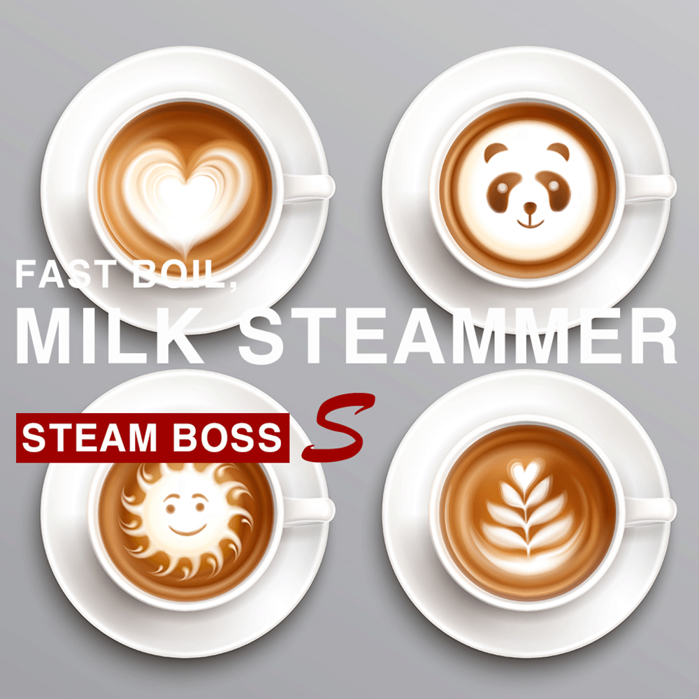 STEAM BOSS 스팀보스 S 카페 우유스팀기