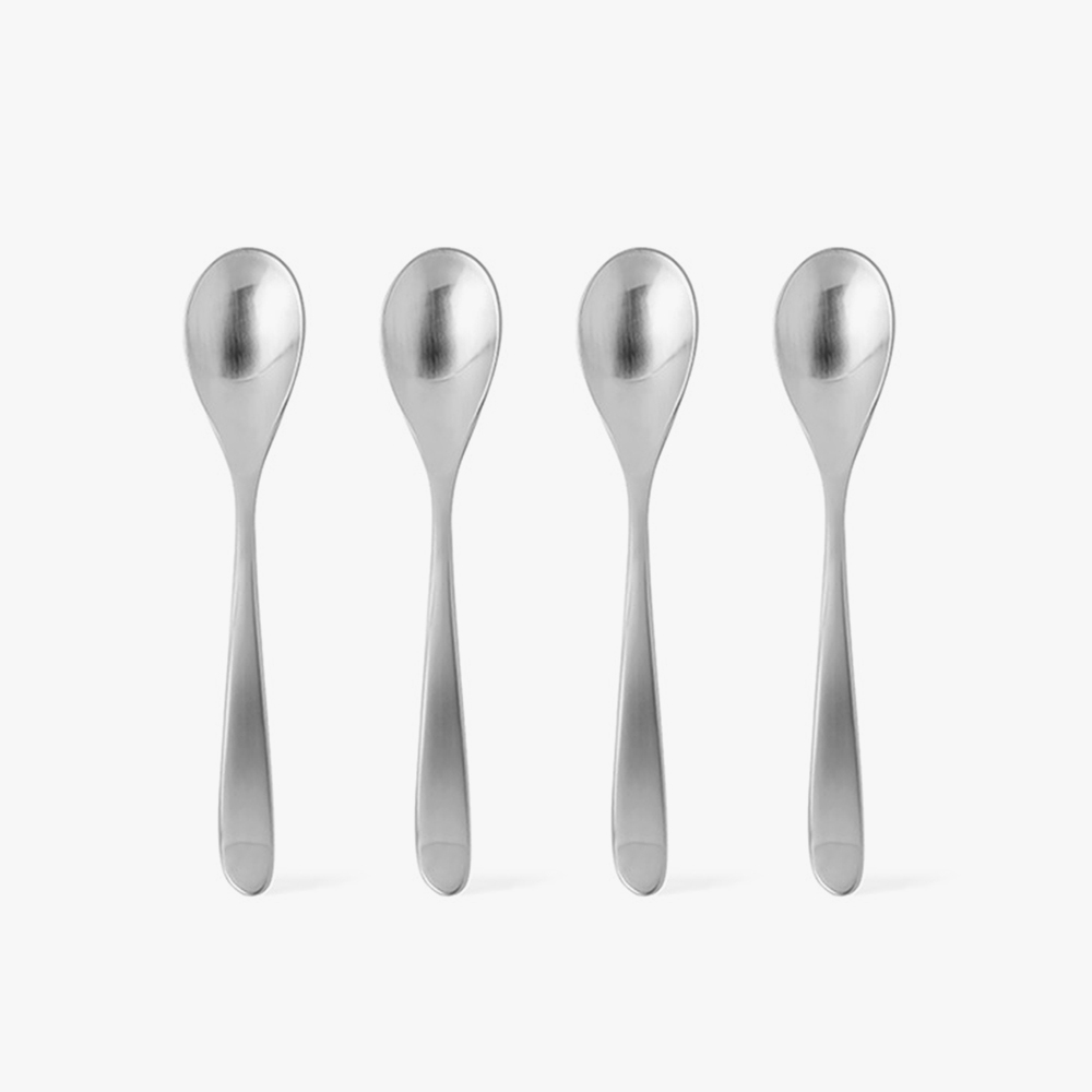 스튜디오윌리엄 올리브 사틴 에스프레소 스푼 106mm (무광) x4세트