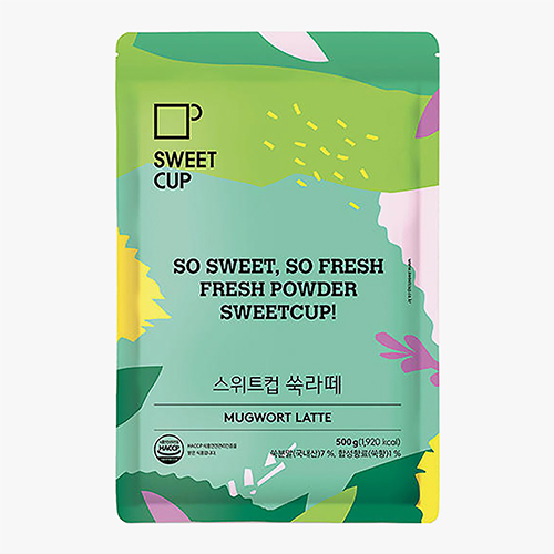 스위트컵 쑥 라떼 파우더 500g