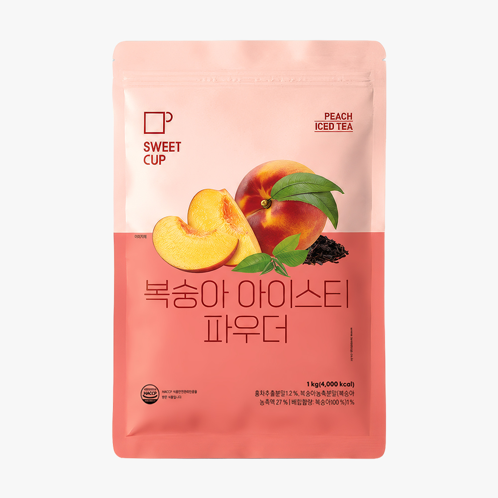 스위트컵 아이스티 피치 파우더 1kg