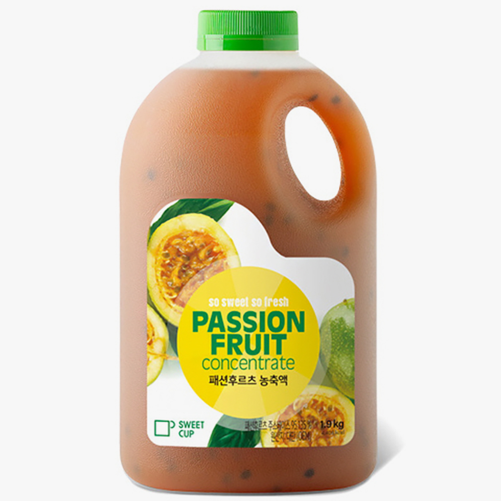 스위트컵 패션후르츠 농축액 1.9kg
