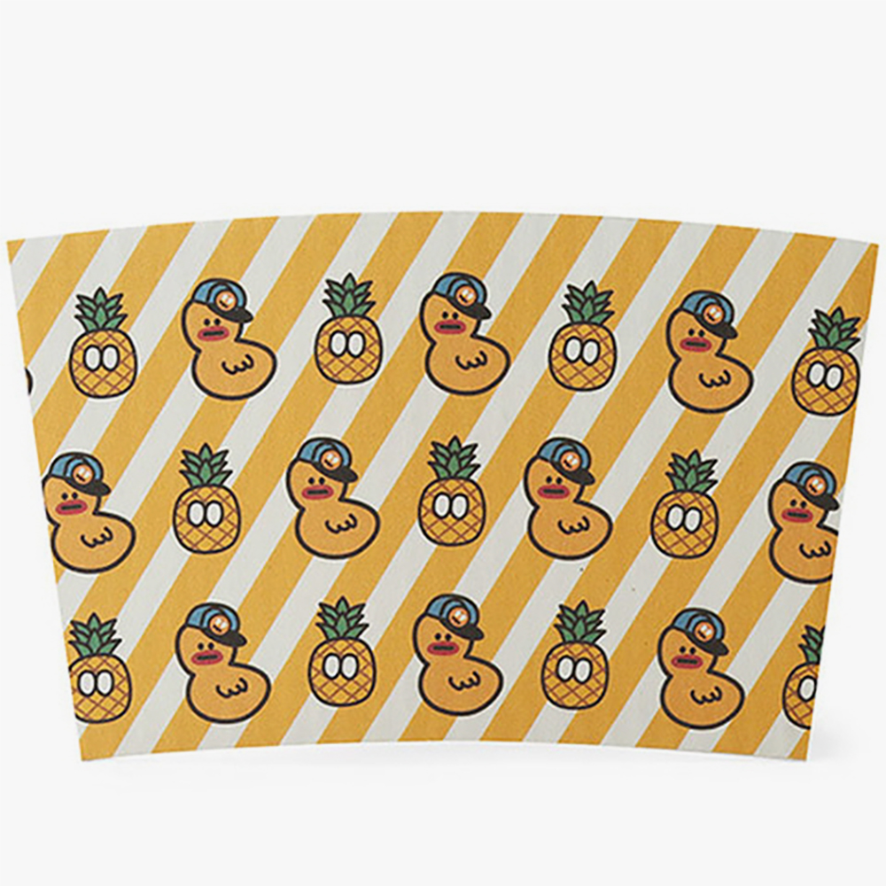 테이크아웃 PET 92파이 랜덤 20종 합지 홀더 14/16온스 -500개