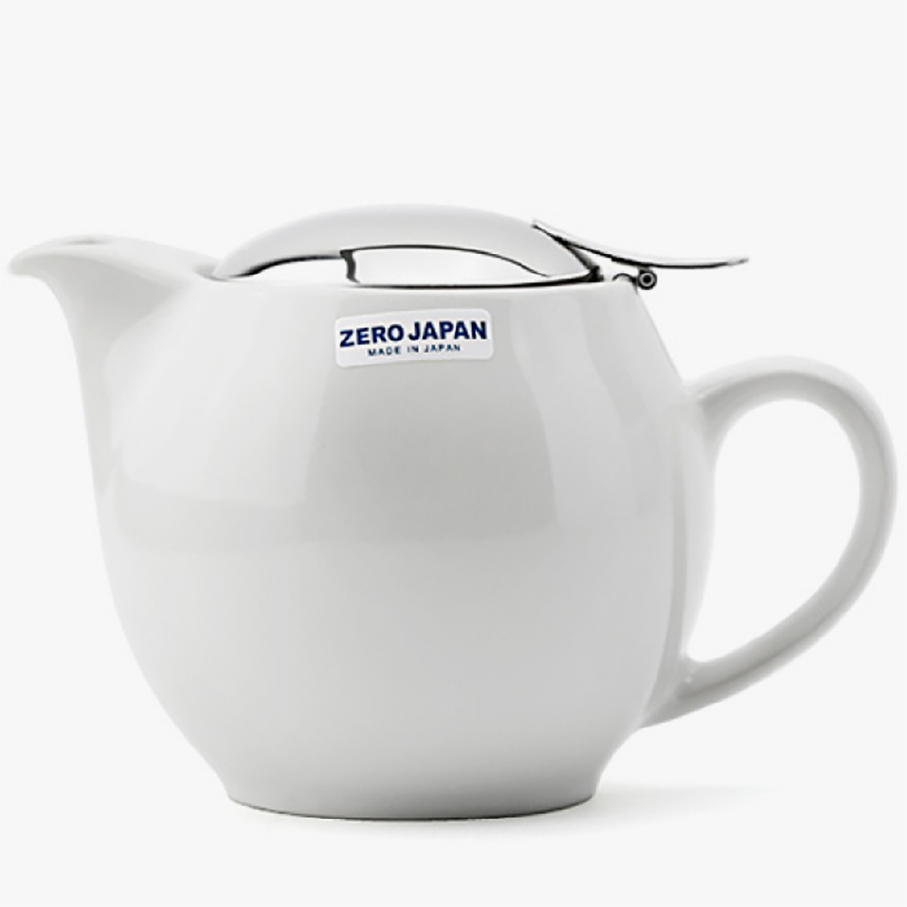 제로재팬 도자기티포트 화이트 680ml