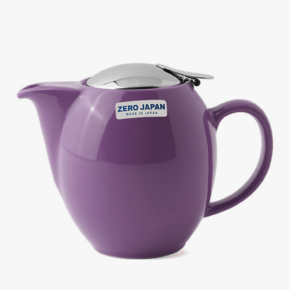 제로재팬 도자기 티포트 1인용 히아신스 350ml
