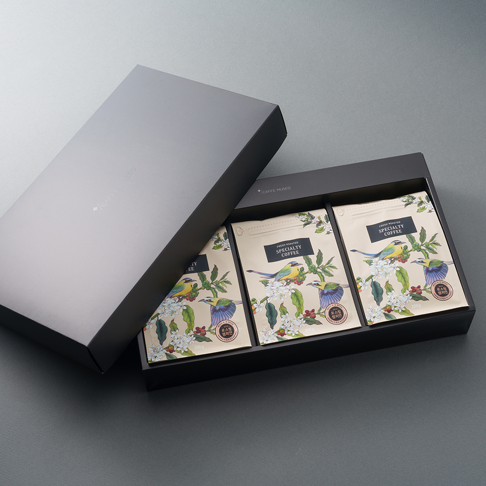 [추석선물대전~9/23] 갓볶은커피 세계3대커피 3종 세트 (100g/200g)
