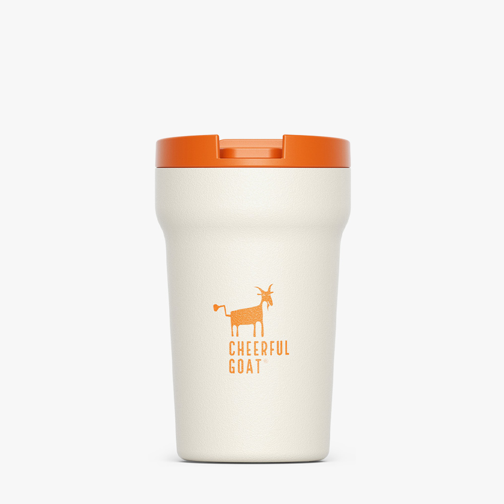 치어풀고트 세라믹 텀블러 화이트 350ml