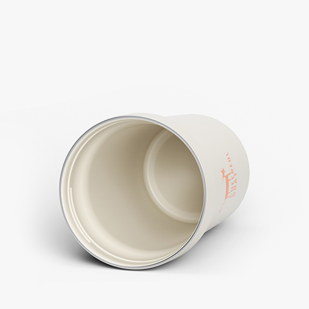 치어풀고트 세라믹 텀블러 화이트 350ml