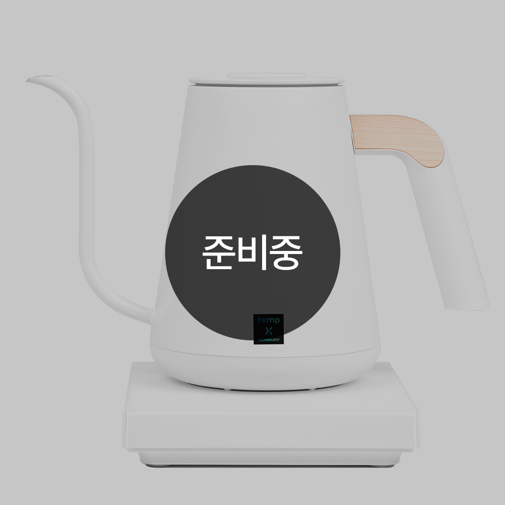 [9/9 출시] 타임모어 피쉬 PRO X 전기드립포트 900ml 화이트